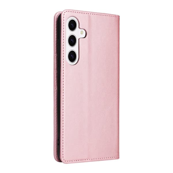 Plånboksfodral för Samsung Galaxy S26 Konstläder RFID - Rosa