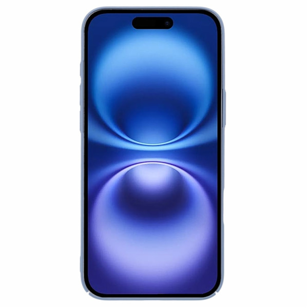 Mobilskal till iPhone 16 Plus Skin-Touch Rubberized PC - Lavendelgrå Grå