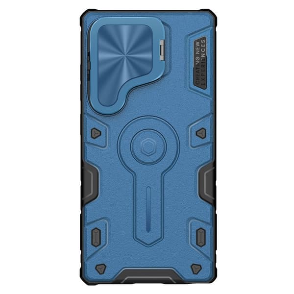 NILLKIN Camshield Armor Prop Mobilskal för Samsung Galaxy S25 Ultra - Blå