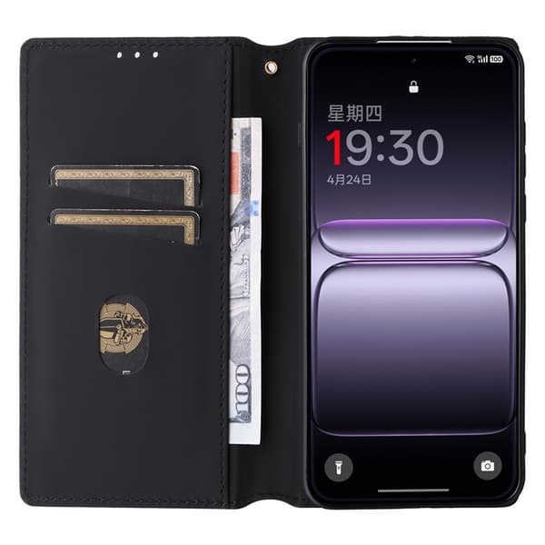 OnePlus Nord 5 Plånboksfodral Rhombus Imprint - Blå Blå