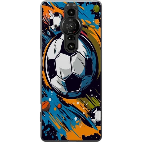 Mobilskal till Sony Xperia Pro-I med Fotbollar