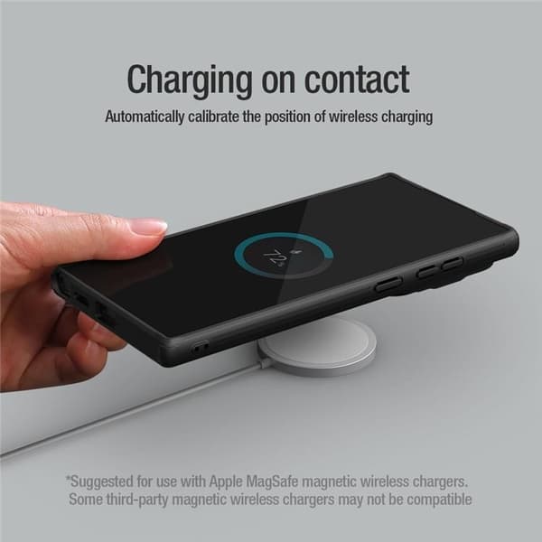 Nillkin Mobilskal till Galaxy S24 Plus Magsafe CamShield Prop - Svart Black