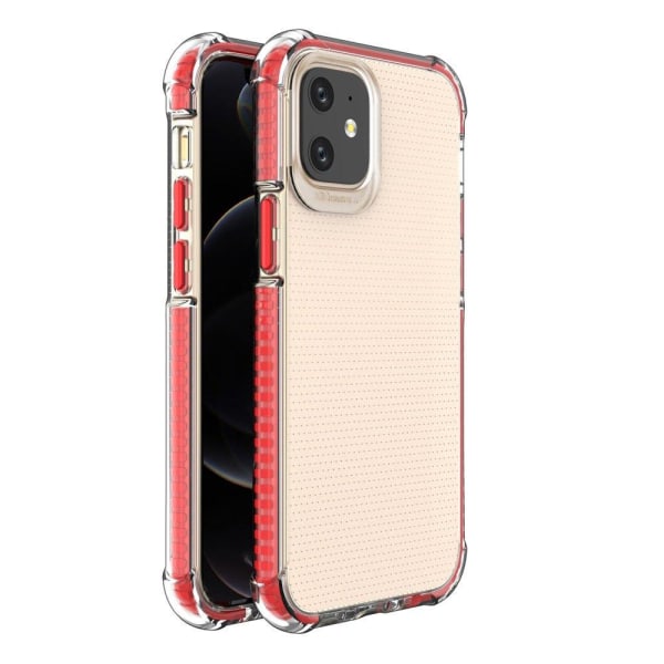 Spring Armour Cover iPhone 12 minille - punainen