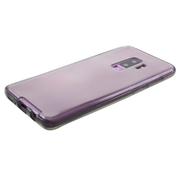 Touchable Front + Back TPU Mobilskal till Galaxy S9 Plus - Grå grå