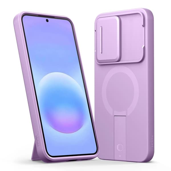 Tech-Protect Mobilskal För Galaxy A57 MagSafe Kevlar Aura - Violet