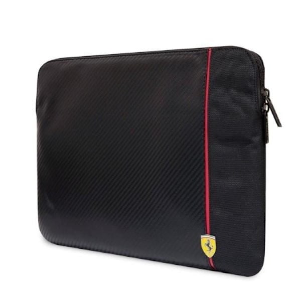 Ferrari Datorfodral 14\" Carbon & Smooth - Musta Black