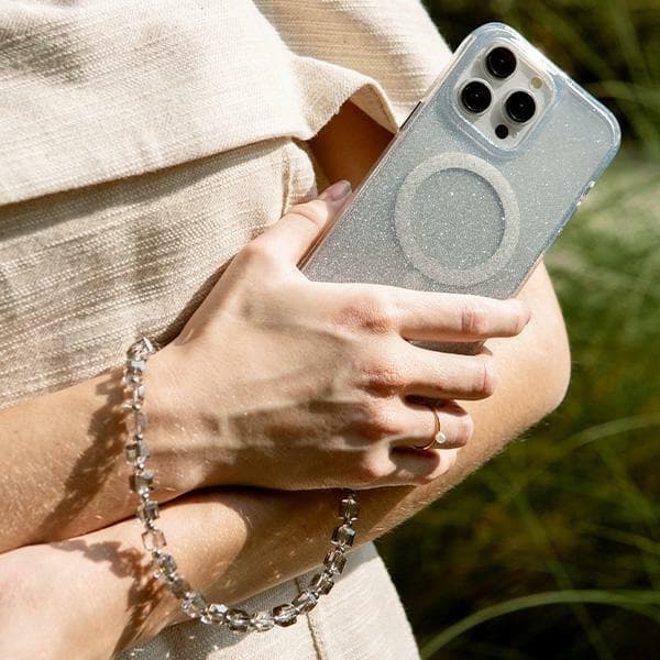 UNIQ Coehl Candy Gem Handstrap Mobilrem Universal – Silver