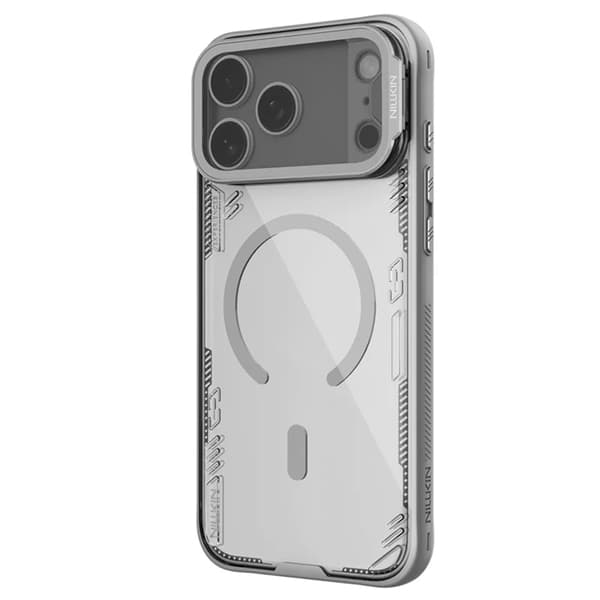 NILLKIN Mobilskal till iPhone 17 Pro Max Magsafe Iceblade Prop - Grå Grå
