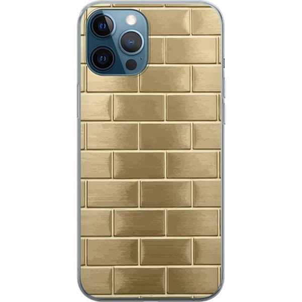 Mobilskal till Apple iPhone 12 Pro med Gyllene Murstenar