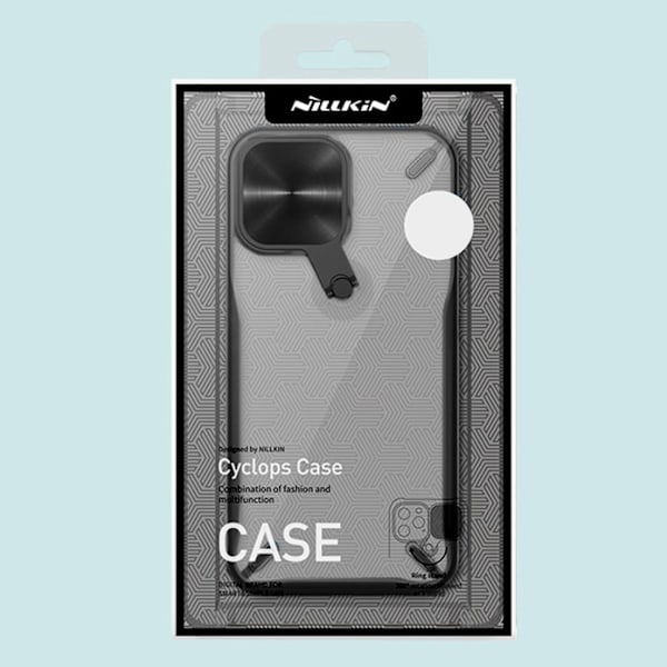 Nillkin Cyclops Foldable Stand Skal iPhone 13 Pro - Svart Svart