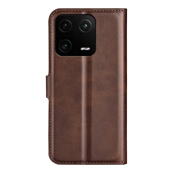 Xiaomi 13 Plånboksfodral Calf Texture Flip - Brun