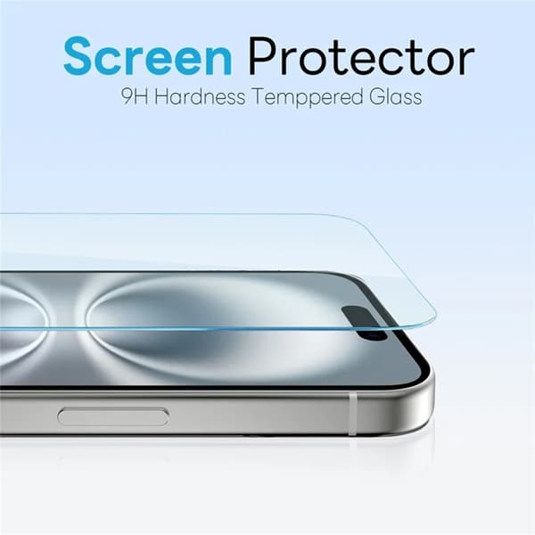 NORTHJO 3-in-1 MagSafe-kuori, näytönsuoja ja linssinsuoja iPhone 16e:lle Transparent