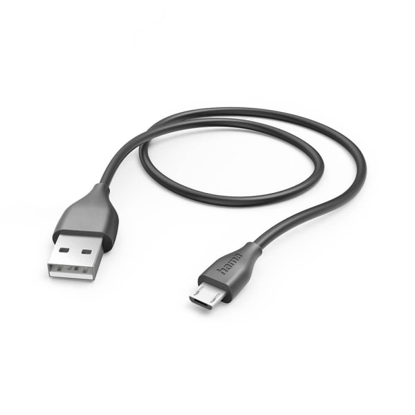 HAMA Latauskaapeli USB-A - Micro-USB 1,5 m - musta