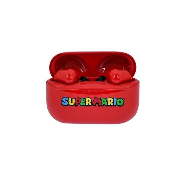Super Mario Hörlurar In-Ear TWS - Röd Röd