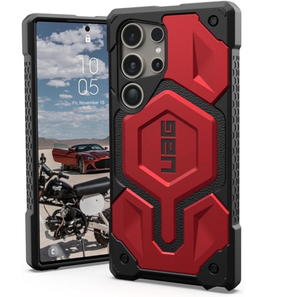 UAG Galaxy S24 Ultra Phone Case Monarch - Crimson