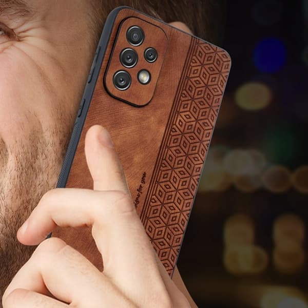 AZNS Samsung Galaxy A53 5G Plånboksfodral Konstläder - Grön