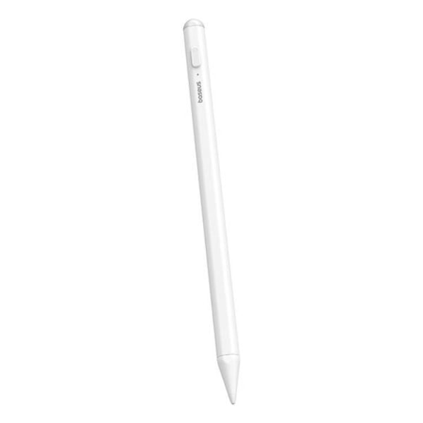 Baseus Smooth Writing 2 Stylus Penna med LED-indikator - Vit Rosa