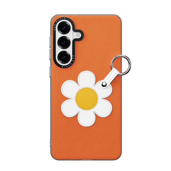 DUX DUCIS Mobilskal till Galaxy S26 Ringhållare/Handledsrem Luvy Series Orange