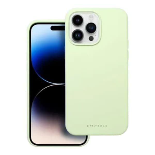 Roar iPhone 14 Pro Max -puhelimen kuori Roar Cloud Skin - vaaleanvihreä Grön