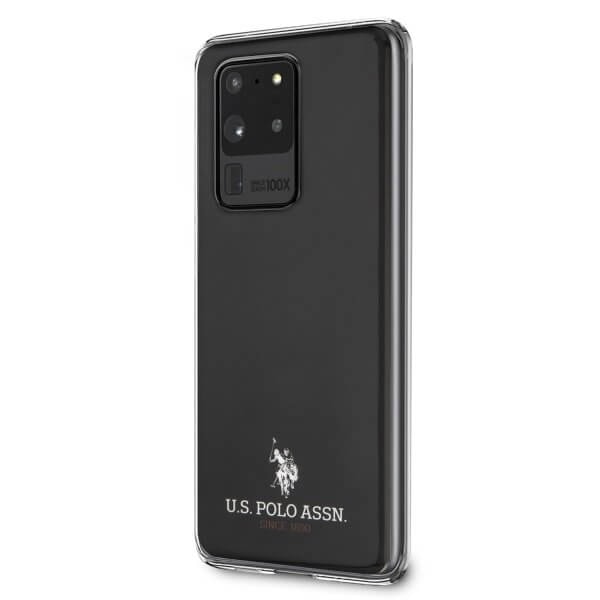 U.S. Polo Assn. Shiny Samsung Galaxy S20 Ultra G988 Skal Svart Svart