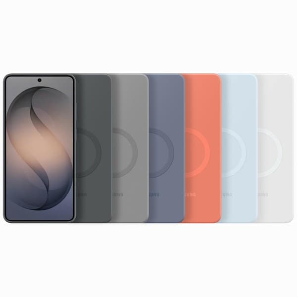 SAMSUNG Mobilskal För Galaxy S26 Ultra MagSafe Silikon Magnet - Grå Grå