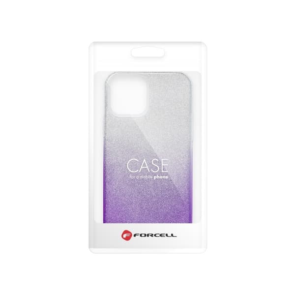 Forcell SHINING skal till iPhone 11 PRO clear/Lila Lila