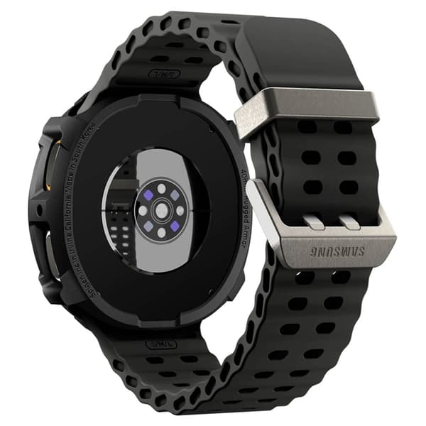 Spigen Galaxy Watch 8 (40mm) Etui Rugged Armor - Sort Svart