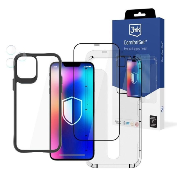 3MK [4 PACK] iPhone 11 Pro Protective Package Comfort -setti