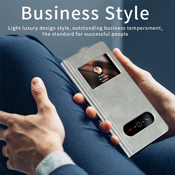 Mobilskal till Galaxy Z Fold6 View Window - Vit Vit