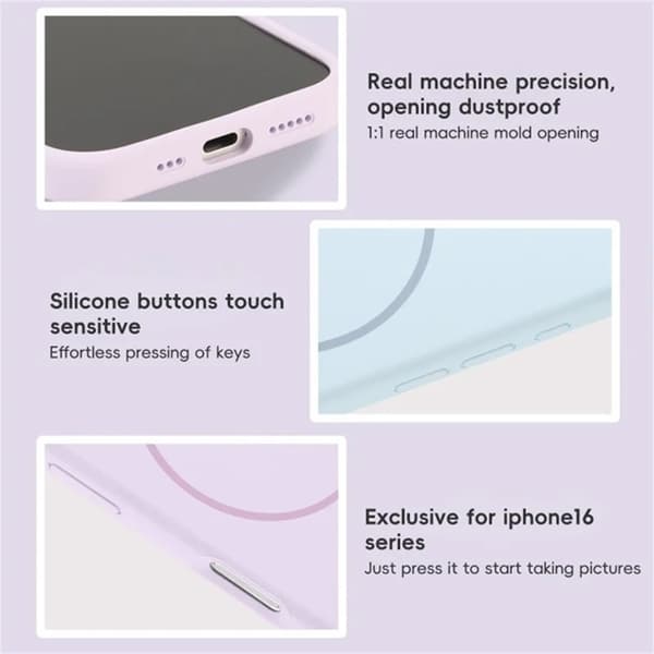 Mobilskal till iPhone 12 Pro/12 MagSafe Silikon Anti Drop - Brun Brun