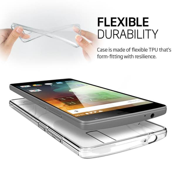 Spigen Liquid Crystal Skal till OnePlus 2 Transparent