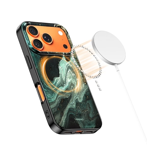 Tech-Protect Mobilskal till iPhone 17 Pro Magsafe Lamano - Verde Aura Grön