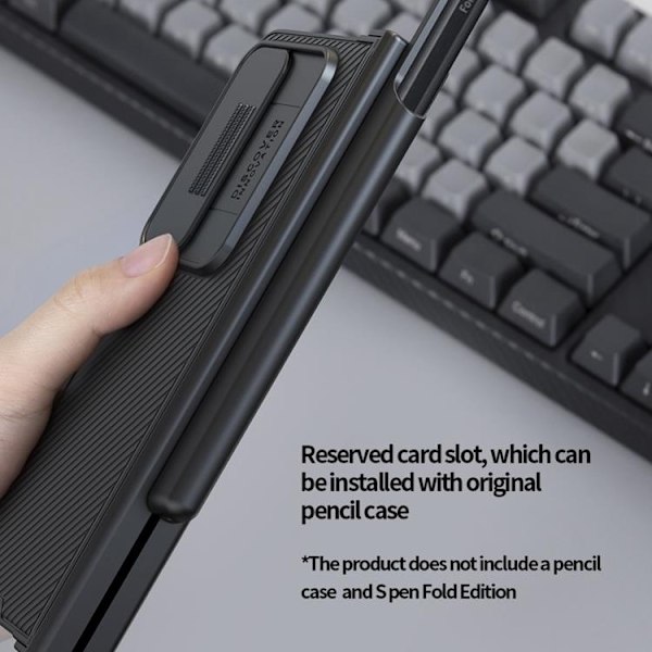 Nillkin Galaxy Z Fold 4 Skal Camshield Pro - Blå