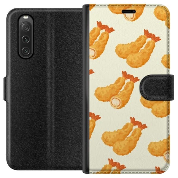 Pung Taske til Sony Xperia 10 V med Rejer