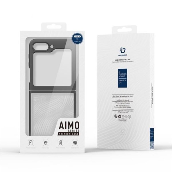 Dux Ducis Galaxy Z Flip 5 Mobilcover Aimo - Sort
