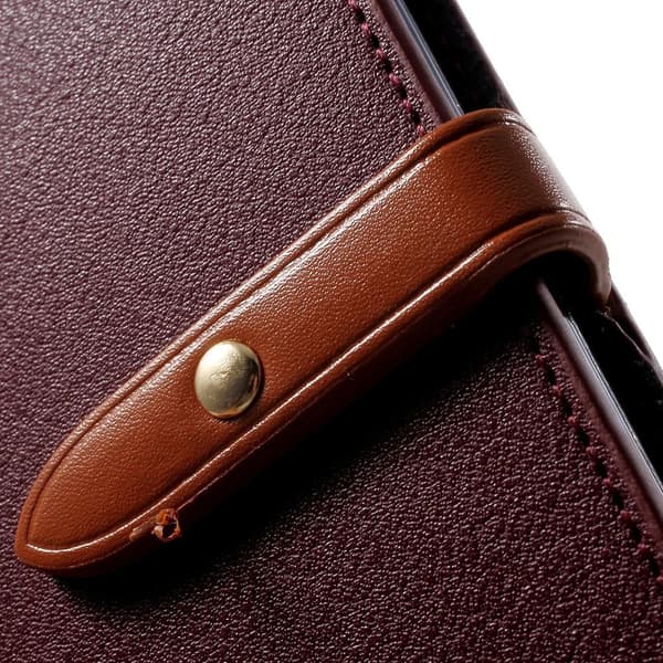 Mercury Romance Diary -kotelo Apple iPhone 6 (S) Plus - Viininpunainen Red