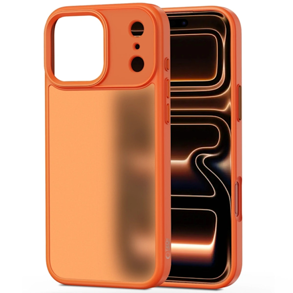 Tech-Protect Mobilskal till iPhone 17 Pro Matte - Cosmic Orange Orange