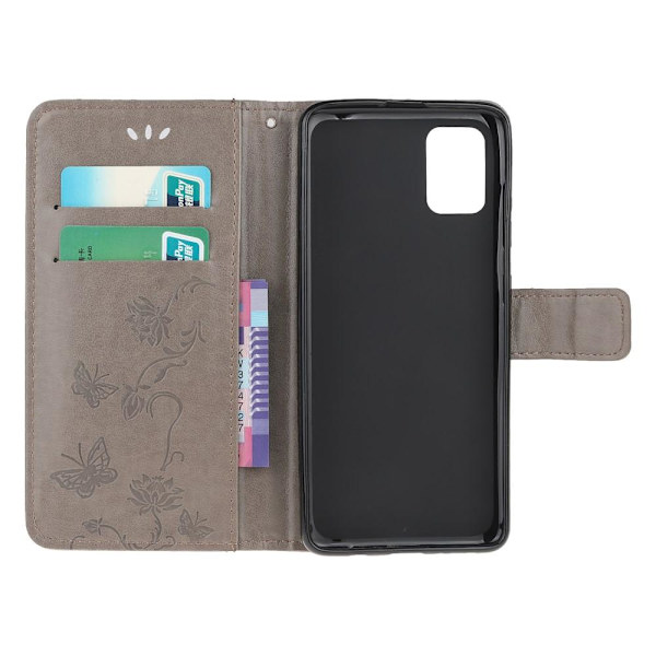 Butterfly Wallet Case til Xiaomi Mi 11i - Grå Grey