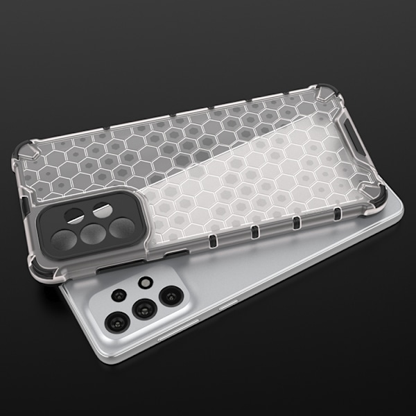 Galaxy A73 Skal Honeycomb Armored - Transparent