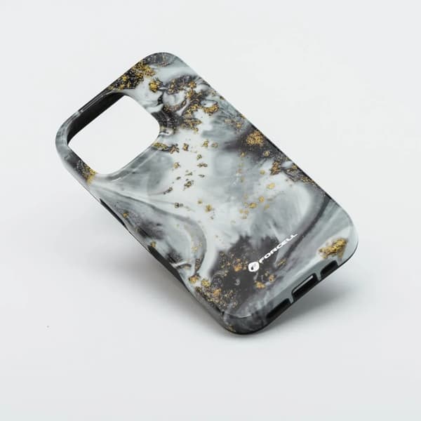 Forcell Mobilskal till iPhone 15 MagSafe Mirage - Silver Fog Silver