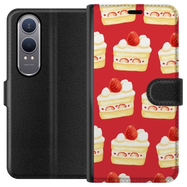 Plånboksfodral till OnePlus Nord CE4 Lite med Tårta
