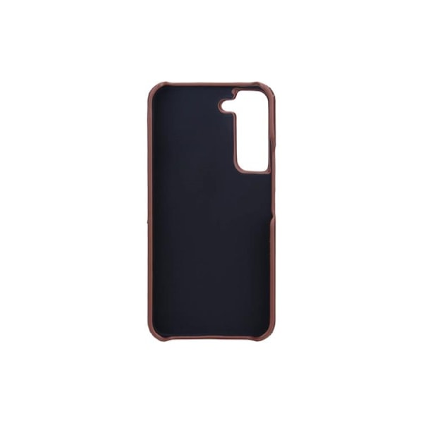 Onsala Läder Kortficka Skal Galaxy S22 Plus - Brun Brun