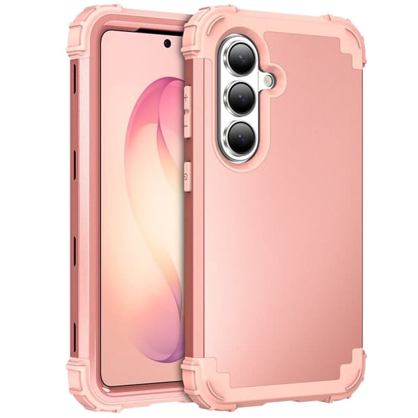 Mobilskal för Samsung Galaxy S26 Stötsäker PC + TPU - Roséguld