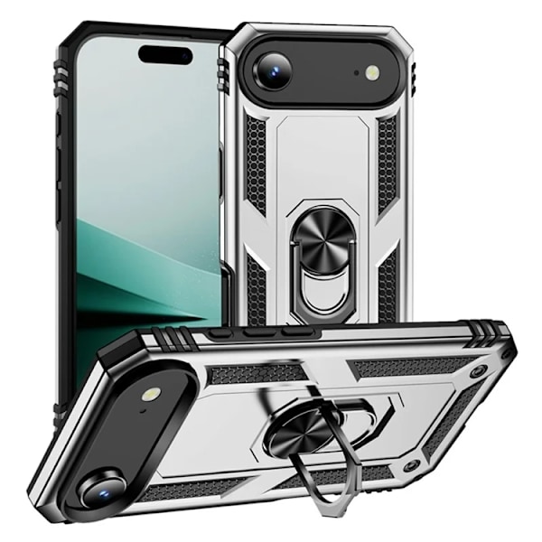 Mobilskal till iPhone Air med Kickstand - Silver Silver