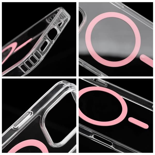 Telefontaske til iPhone 11 MagSafe Drop Glue - Pink Rosa