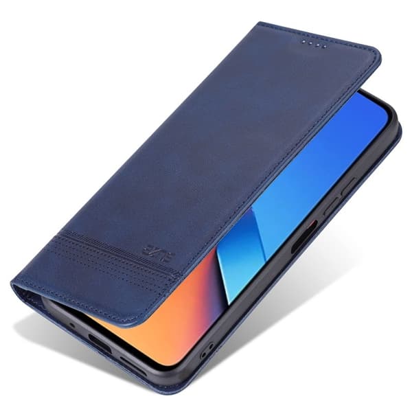 AZNS Xiaomi 14 Pro Plånboksfodral Magnetisk - Konstläder - Blå
