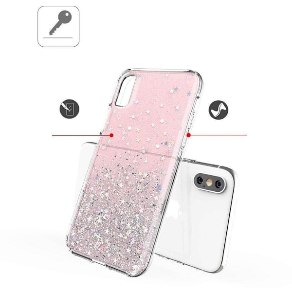 Wozinsky Star Glitter iPhone 12 Pro Max Skal Svart Svart