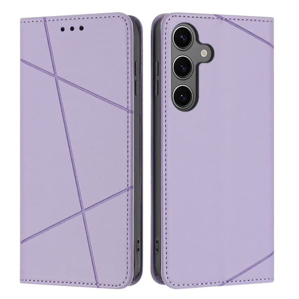 Plånboksfodral för Samsung Galaxy S26 Plus Konstläder Ställ - Lila
