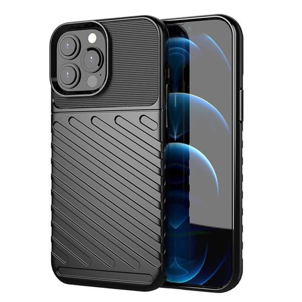 iPhone 13 Pro Max Skal Thunder Flexible - Svart Svart