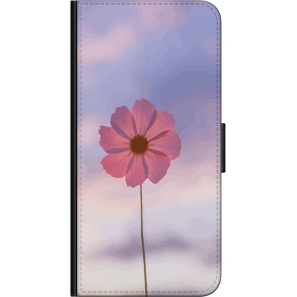Plånboksfodral till Huawei P smart 2021 med Rosa blomma